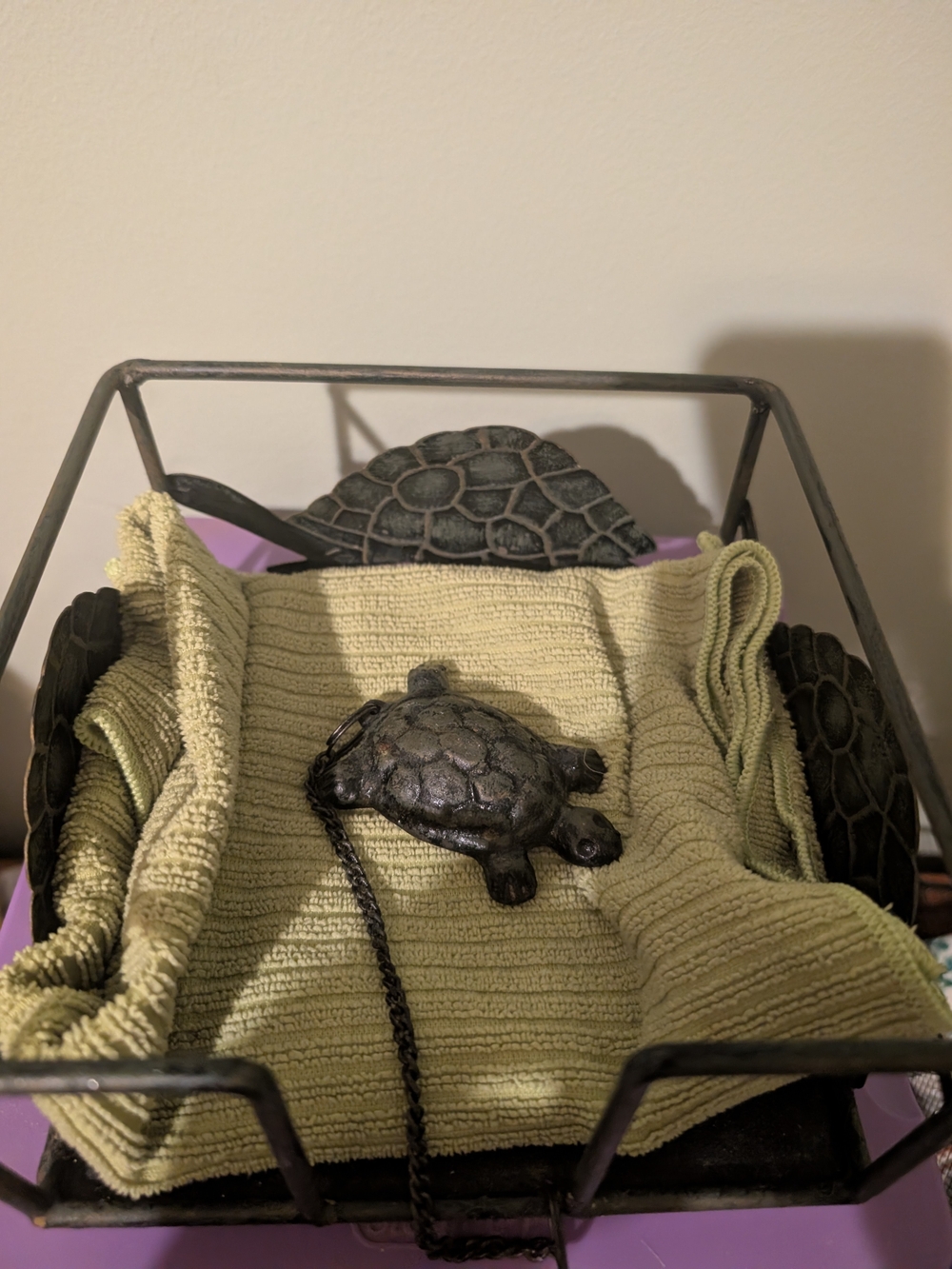 Decorative Turtle Napkin Holder